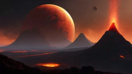 Влияние вулканической активности на атмосферы экзопланет земного типа
